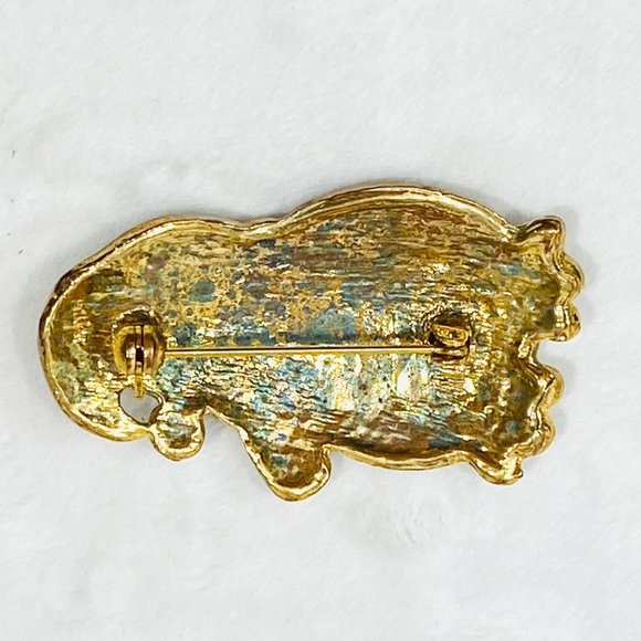 Two Vintage Christmas Brooches - Penguin & Snowman - Picture 8 of 8